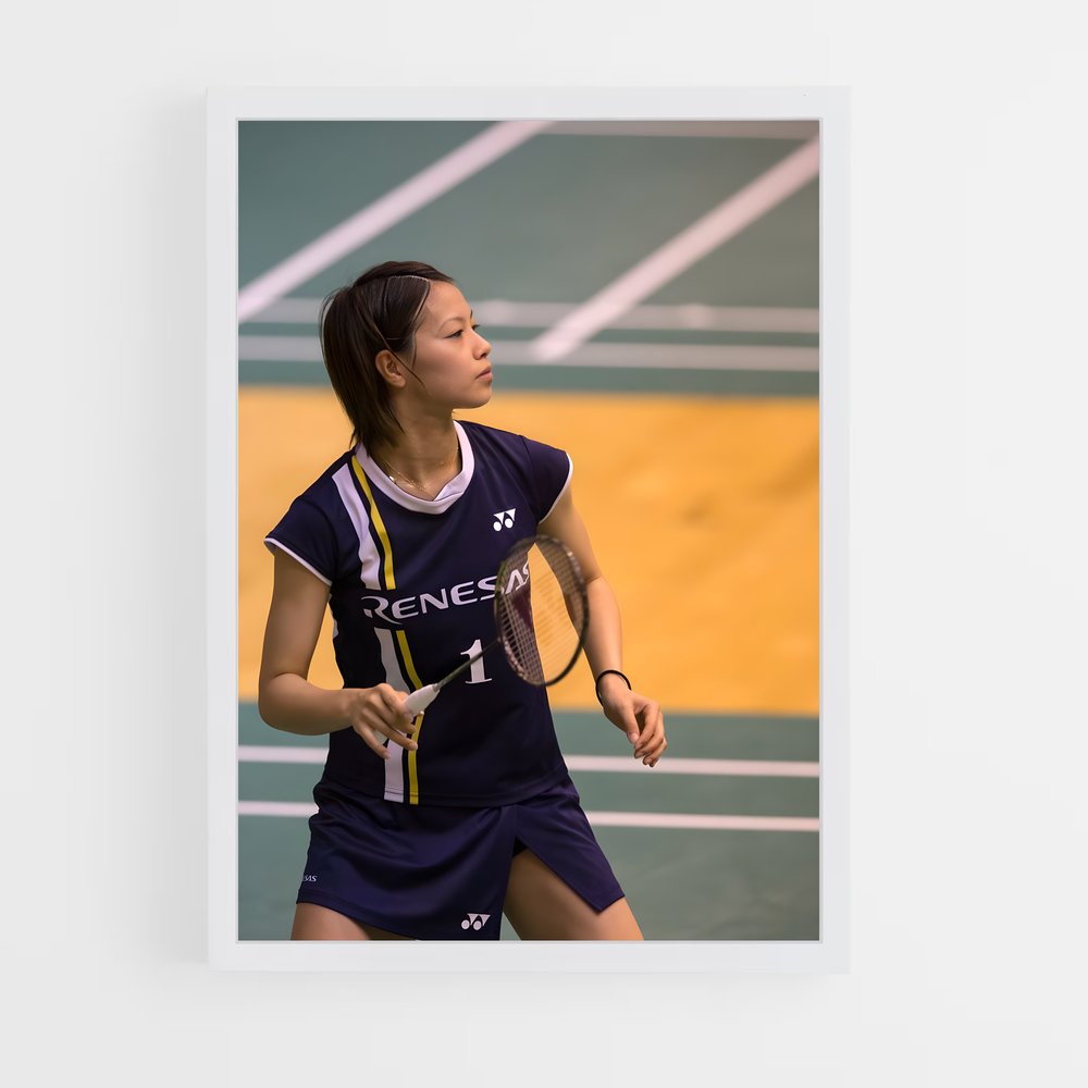 Poster Swing de Rêve – affiche Badminton (vue 3)